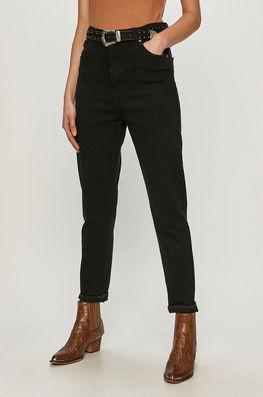 Dr. Denim - Jeansi Nora negru Dama