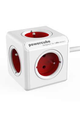 PowerCube Splitter modular PowerCube Extended 1,5 m RED rosu