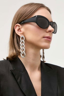 Balenciaga ochelari de soare femei, culoarea negru Dama