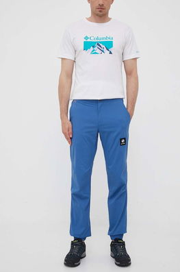 Mammut pantaloni de exterior Massone Light albastru Barbati