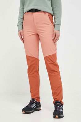 Viking pantaloni de exterior Sequoia culoarea roz Dama