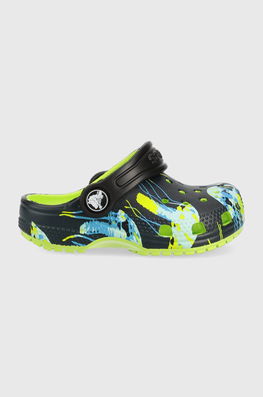 Crocs slapi copii culoarea negru , Papuci Barbati