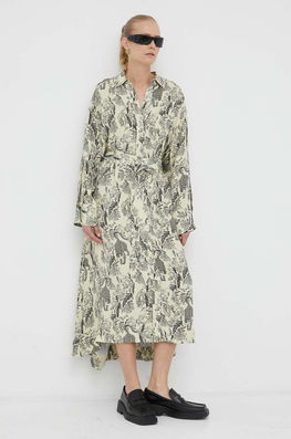 Day Birger et Mikkelsen rochie midi, drept multicolor Dama