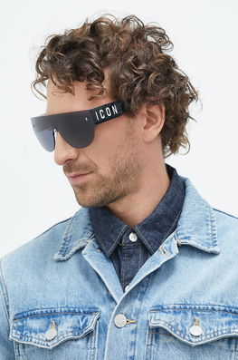 DSQUARED2 ochelari de soare barbati, culoarea negru