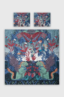 Medicine un set de lenjerie de pat din bumbac multicolor