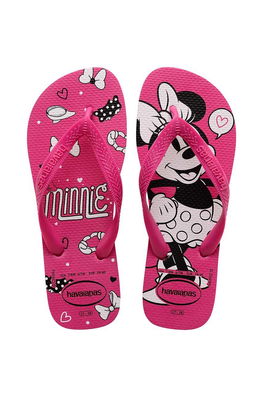 Havaianas slapi copii TOP DISNEY culoarea roz , Şlapi Dama