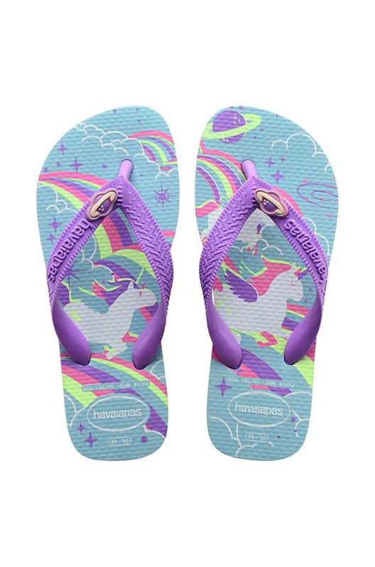 Havaianas slapi copii FANTASY , Şlapi albastru Dama
