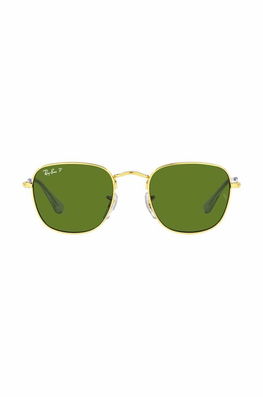 Ray-Ban ochelari de soare copii Frank Kids culoarea verde, 0RJ9557S-Polarized Dama
