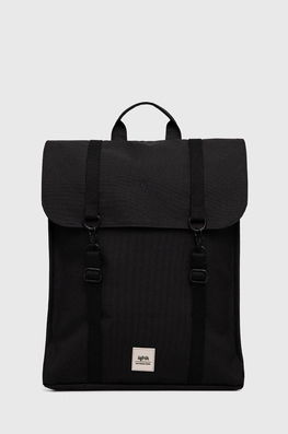 Lefrik rucsac culoarea negru, mare, neted