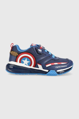 Geox sneakers pentru copii culoarea albastru marin bleumarin Barbati