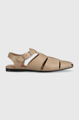 Vagabond Shoemakers sandale de piele WIOLETTA femei, culoarea bej, 5501.101.09 Dama
