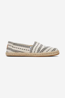 Toms espadrile Toms Alpargata Rope 10019685 NATURAL culoarea bej Dama