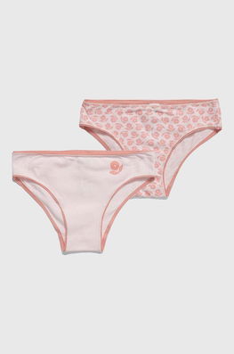 United Colors of Benetton chiloti copii 2-pack culoarea roz , Chiloți Dama