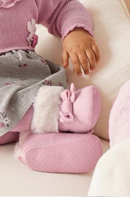 Mayoral Newborn pantofi pentru bebelusi culoarea violet Dama