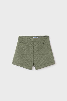 Mayoral pantaloni scurti copii culoarea verde, neted Dama