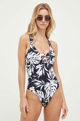 Roxy costum de baie dintr-o bucată culoarea negru, cupa usor rigidizata Dama