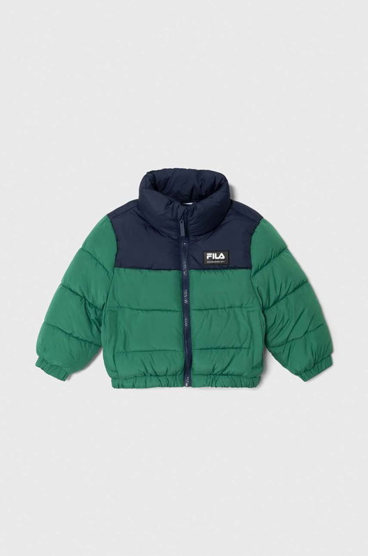 Fila geaca copii THELKOW blocked padded jacket culoarea verde , Geci scurte Barbati