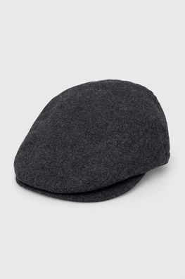 Barbour bereta de lana culoarea gri, de lana Barbati