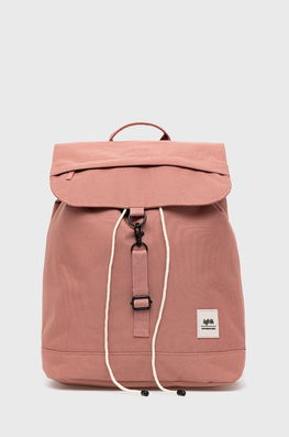 Lefrik rucsac femei, culoarea roz, mare, neted Dama