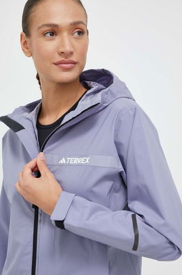 adidas TERREX geaca de ploaie Multi RAIN.RDY 2.5 L femei albastru Dama