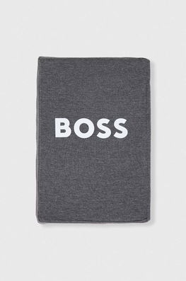 BOSS cearceaf de corp cu elastic 160 x 200 cm gri
