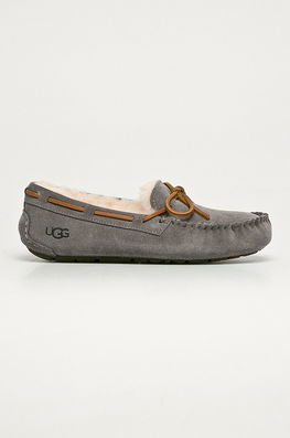 UGG - Papuci din piele intoarsa Dakota gri Dama