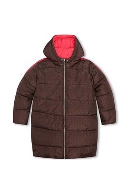 Michael Kors geaca reversibila pentru copii culoarea maro , Geci lungi Dama