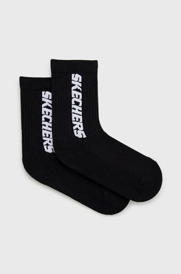 Skechers sosete copii (2-pack) culoarea negru Barbati