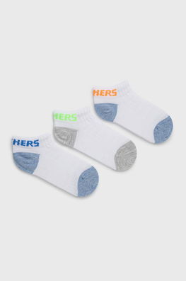Skechers sosete copii (3-pack) culoarea alb Barbati