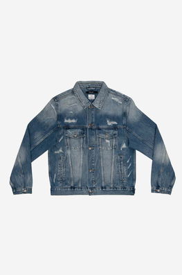 KSUBI geacă jeans de tranzitie MSP23JK002-DENIMM albastru