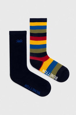 United Colors of Benetton sosete copii 2-pack multicolor Barbati