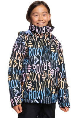Roxy geaca de schi pentru copii ROXY JETTY GIJK SNJT culoarea negru , Tehnice Dama