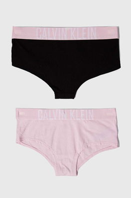 Calvin Klein Underwear chiloti copii 2-pack culoarea roz , Chiloți Dama