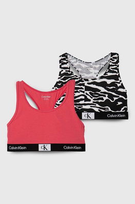 Calvin Klein Underwear sutien sport fete 2-pack culoarea roz , Sutiene sport Dama