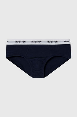 United Colors of Benetton slip copii culoarea albastru marin , Boxeri şi slipuri bleumarin Barbati