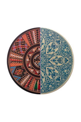 Seletti suport decorativ pentru farfurie Huaricanga multicolor