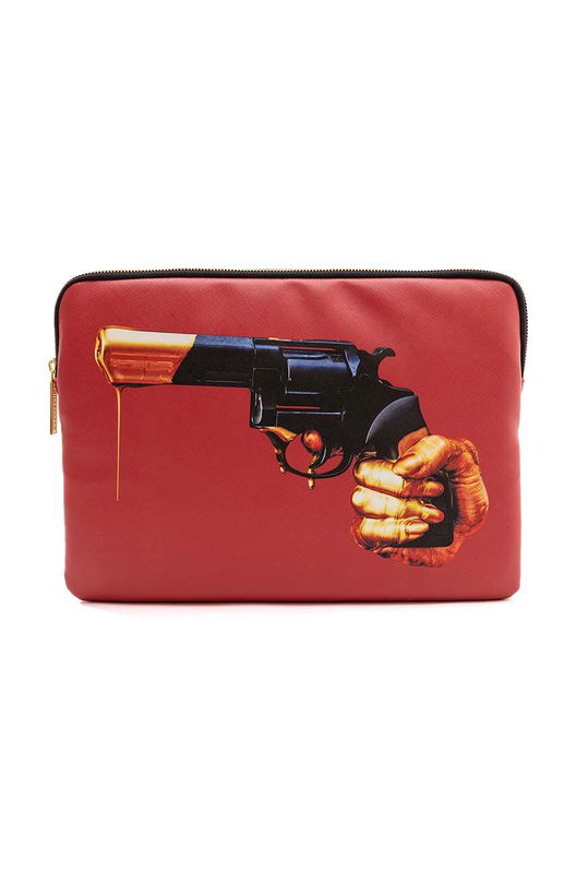 Seletti husa laptop Revolver 34,5 x 25 x 2 cm multicolor