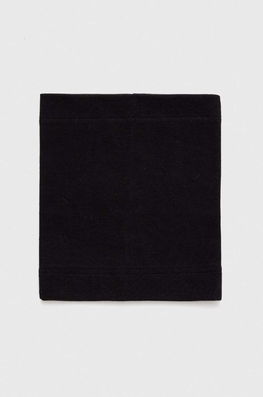 Jamiks fular circular copii YOSHI culoarea negru, neted , Fulare împletite Barbati