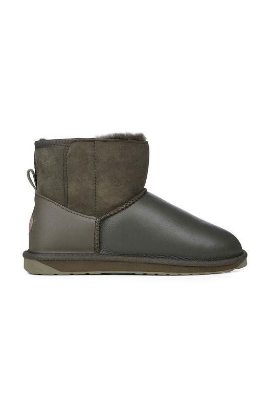 Emu Australia cizme de iarna Alison culoarea verde, W12926.OLID Dama