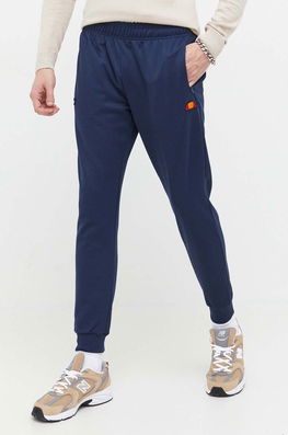 Ellesse pantaloni de trening culoarea albastru marin, neted bleumarin Barbati