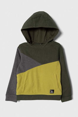 Protest bluza copii PRTBLITS JR culoarea verde, cu glugă, modelator , Hanorace Barbati