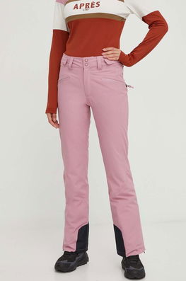 Protest pantaloni Kensington femei, culoarea roz Dama
