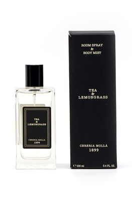 Cereria Molla parfum de camera Tea & Lemongrass 100 ml negru