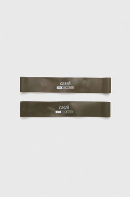 Casall benzi de rezistență la exerciții Hard 2-pack culoarea verde Dama