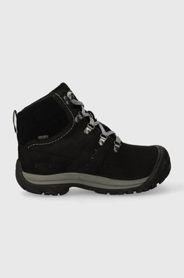 Keen pantofi Ciradia Mid WP femei, culoarea negru, izolat Dama