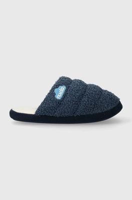 Nuvola papuci de casa Zueco Sheep culoarea albastru marin, UNZSHEP bleumarin