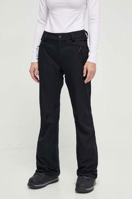 Volcom pantaloni Species Stretch culoarea negru Dama