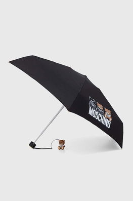 Moschino umbrela culoarea negru Dama