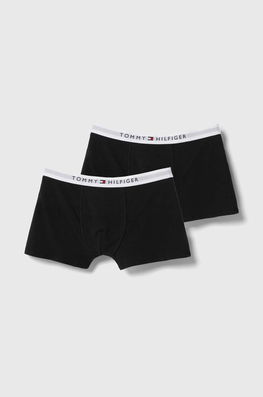 Tommy Hilfiger boxeri copii 2-pack culoarea negru , Boxeri şi slipuri Barbati