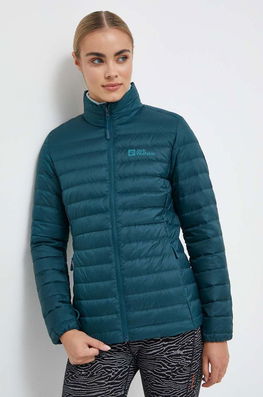 Jack Wolfskin geaca sport din puf Pilvi culoarea turcoaz Dama